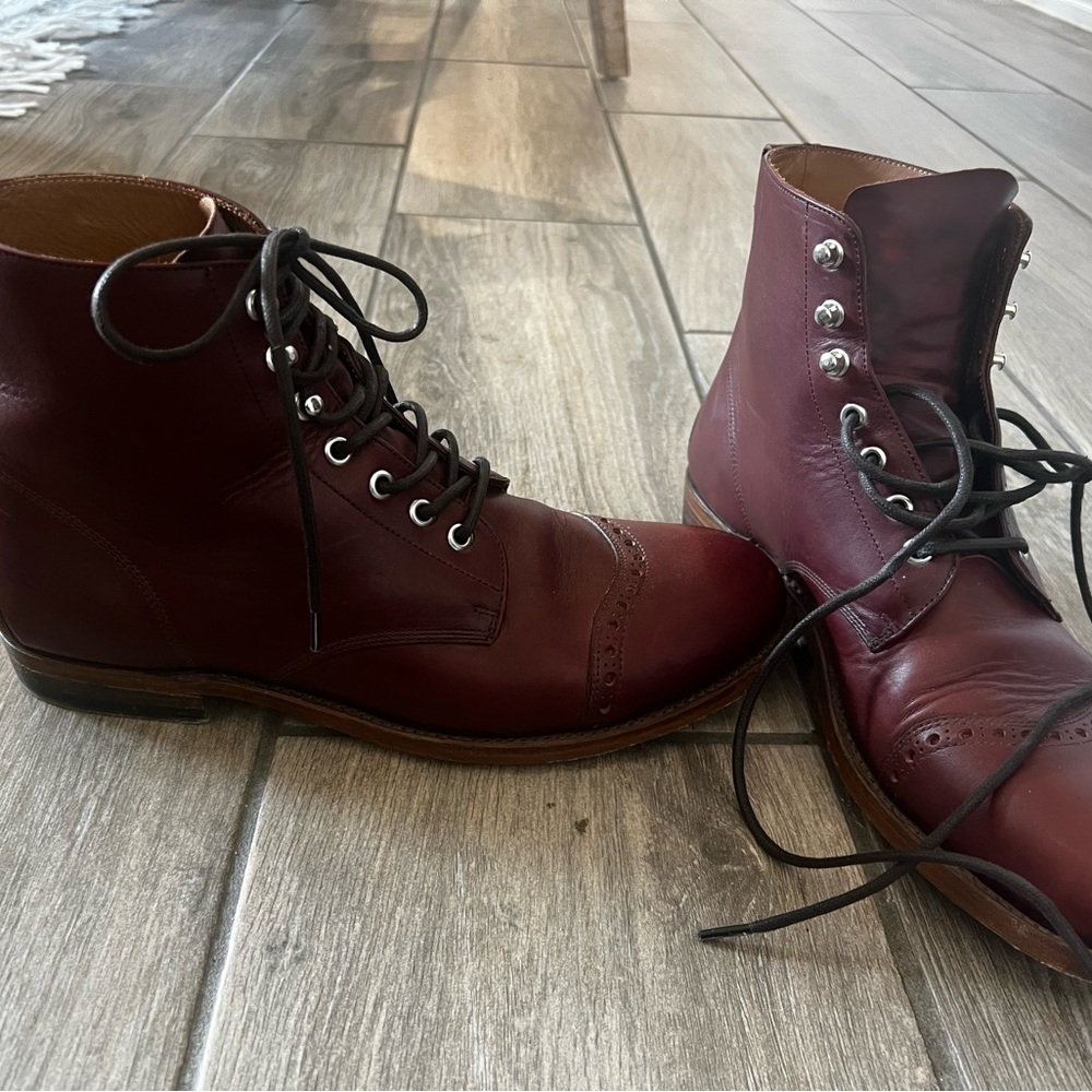 SOLD- Saddleback Leather Co Men’s Oxblood Boots